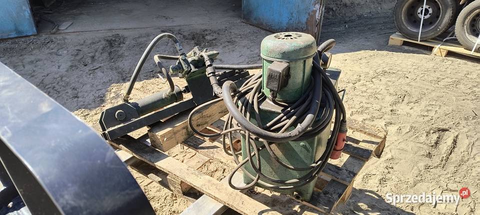 Siłownik agregat zasilacz hydrauliczny