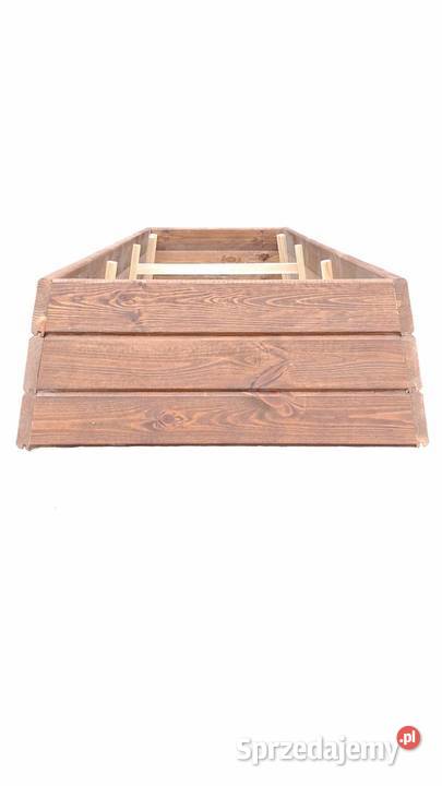 Drewniana obudowa grobu skośna Nowe Grodziczno sprzedam