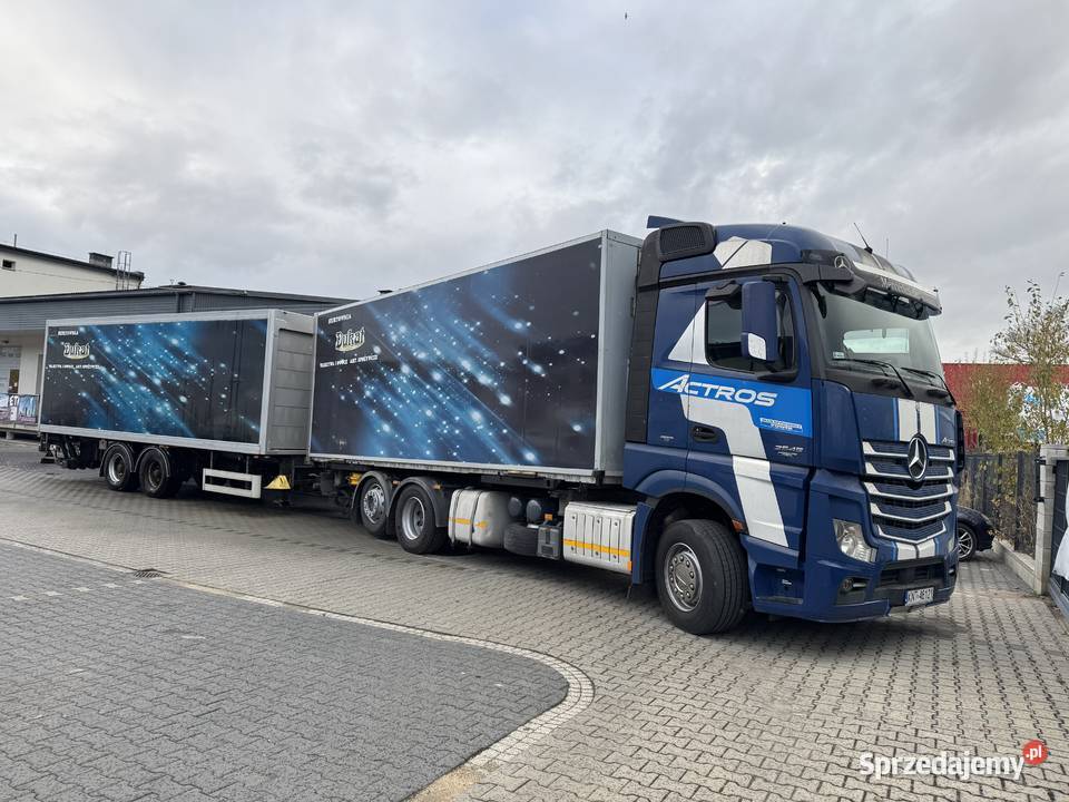 MercedesBenz Actros Zestaw przejezdny nie małopolskie Nowy Targ