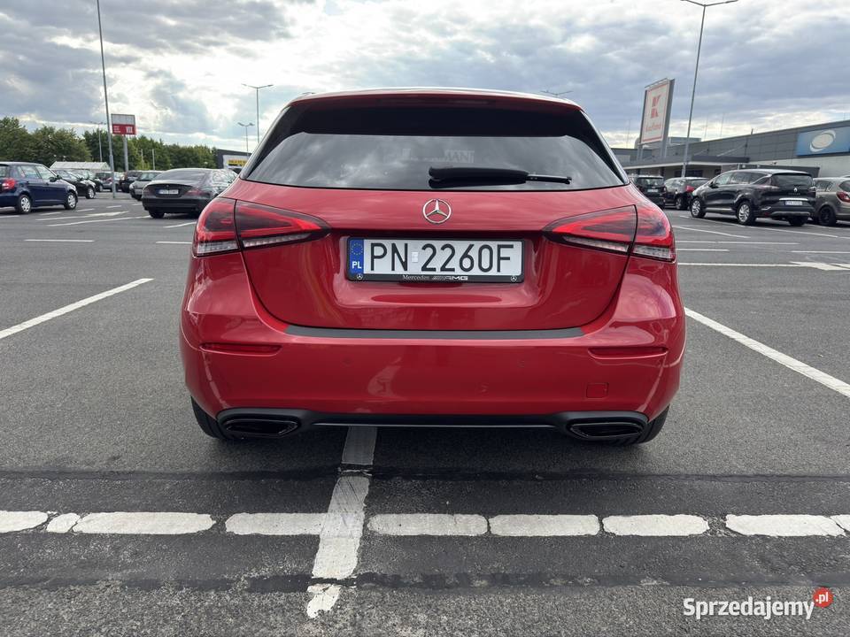 Mercedes A180 przebieg 50 Nowy czerwony wielkopolskie sprzedam