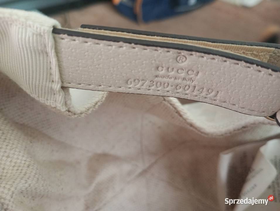 Biała czapka Gucci Poznań