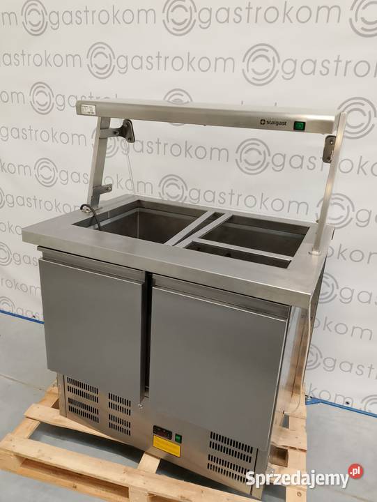 Stół chłodniczy 2drzwiowy sałatkowy z nadstawą Wrocław