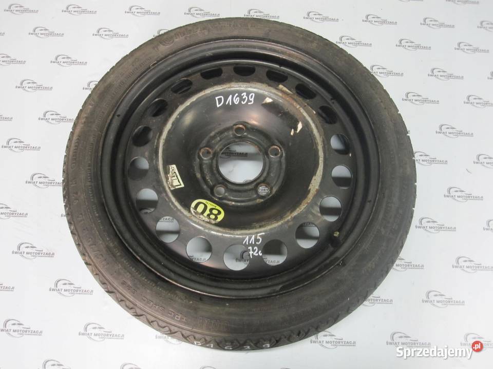 OPEL ASTRA ANTARA MERIVA koło dojazdowe 1157016