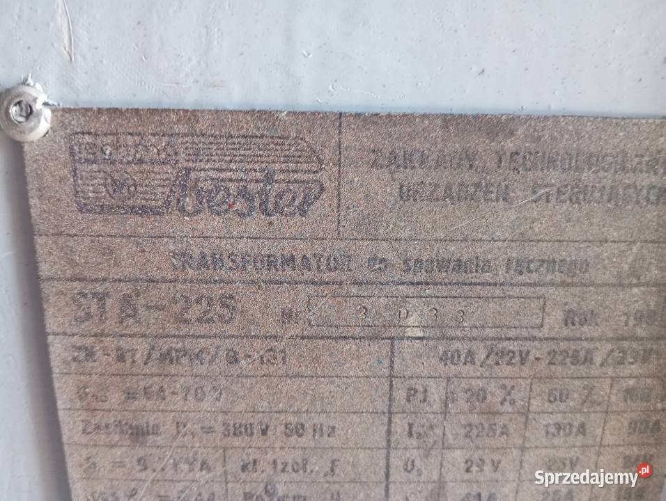 Spawarka Bester STA225 mazowieckie sprzedam