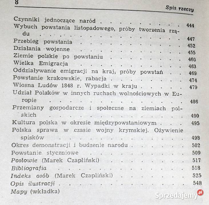Zarys dziejów Polski do roku 1864 Władysław Rok wydania 1985 lubelskie Chełm
