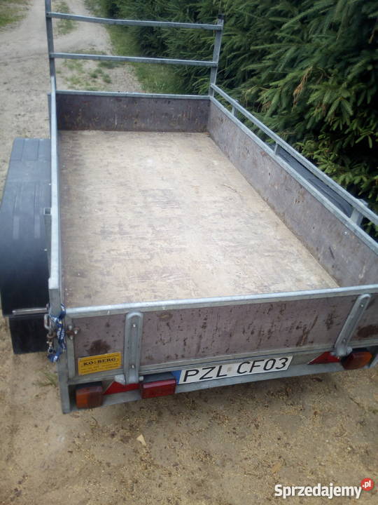 Przyczepka holenderska tandem Złotów