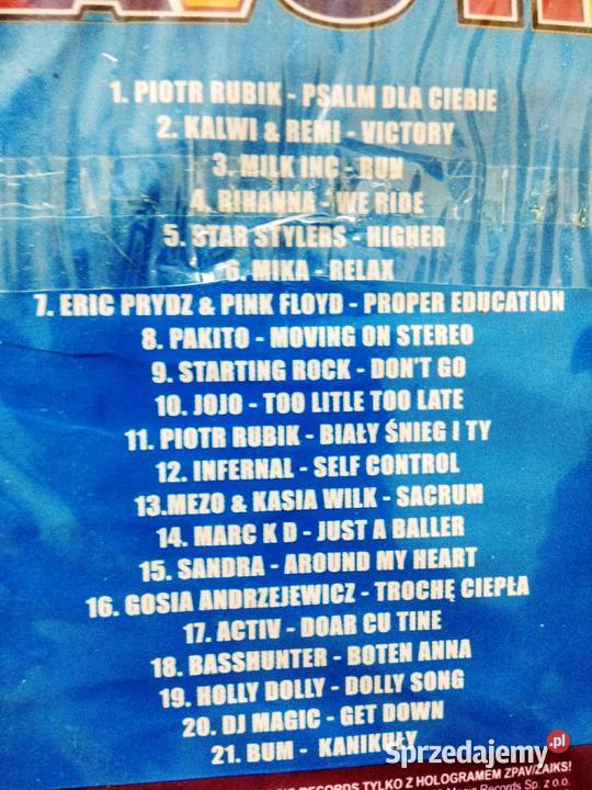 Bravo hits muzyka kolekcje księgarnia Warszawa Płyty i kasety sprzedam