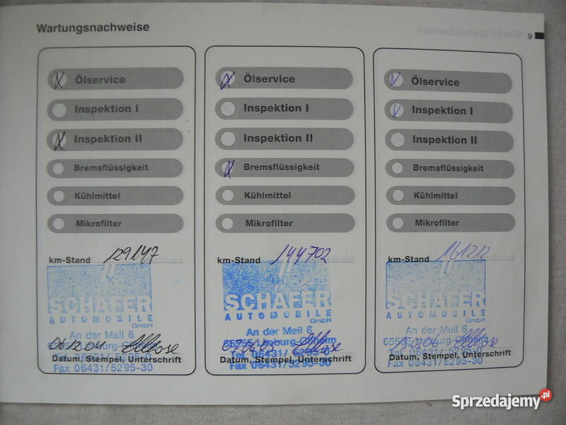 Ogłoszenie papierów BMW e36 ks serwisowa itd Gliwice