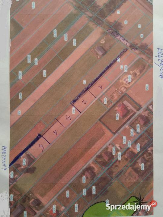 Działka budowlana 1079 m2 Lublin Marzanny 5