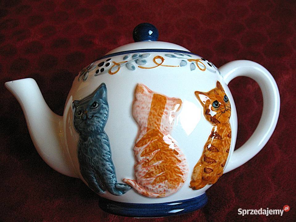 Dzbanek do kawy i herbaty ceramika 17 x 25 x 15 Dzbanki, karafki i mleczniki Siedlce sprzedam