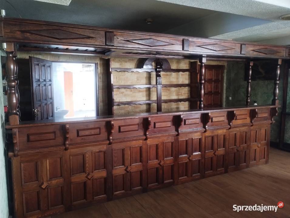 BAR DREWNIANY DĘBOWY Zamość