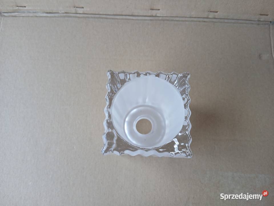 Klosz do Lampy Kostka na oprawkę G9 75x75x112mm Warszawa sprzedam