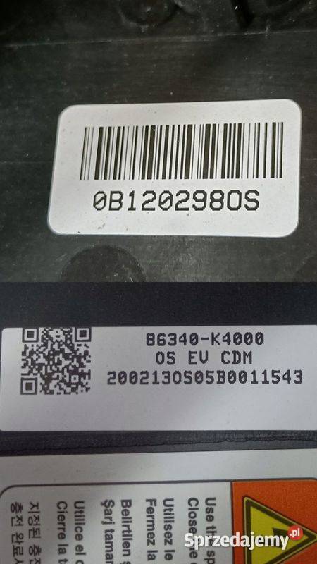 HYUNDAI KONA 18 KLAPKA ZAŚLEPKA GNIAZDO osobowe Pleszew