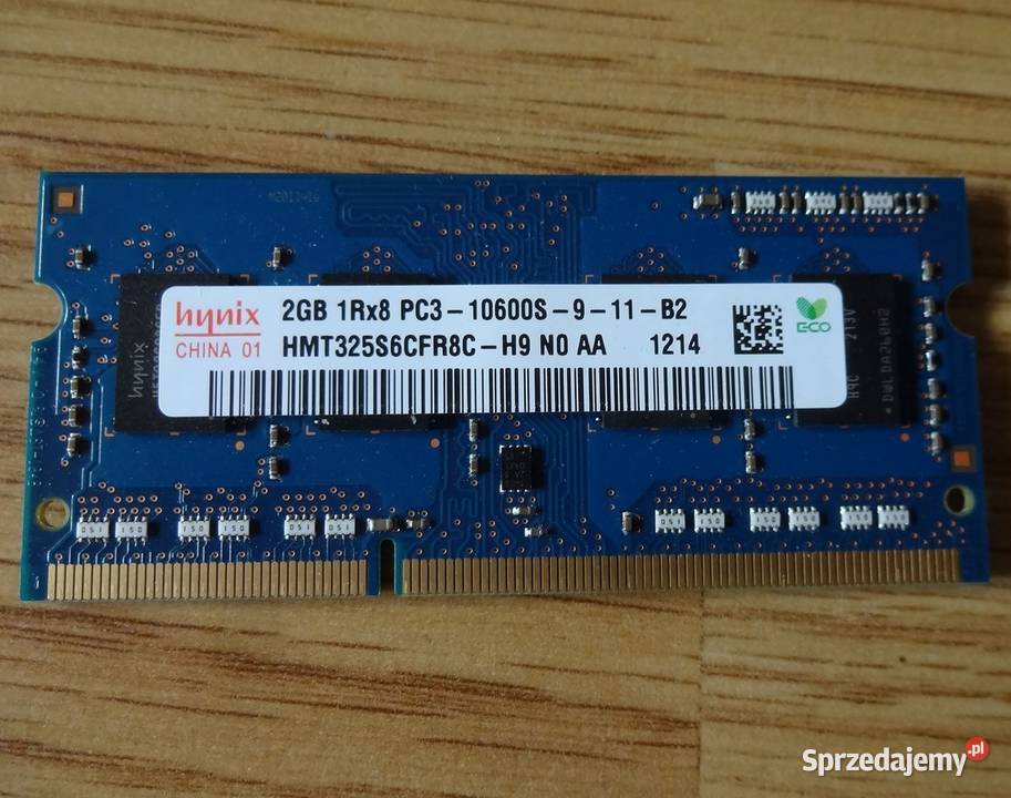 Pamięć DDR3 2gb do laptopa Hynix DDR3 Szczecin