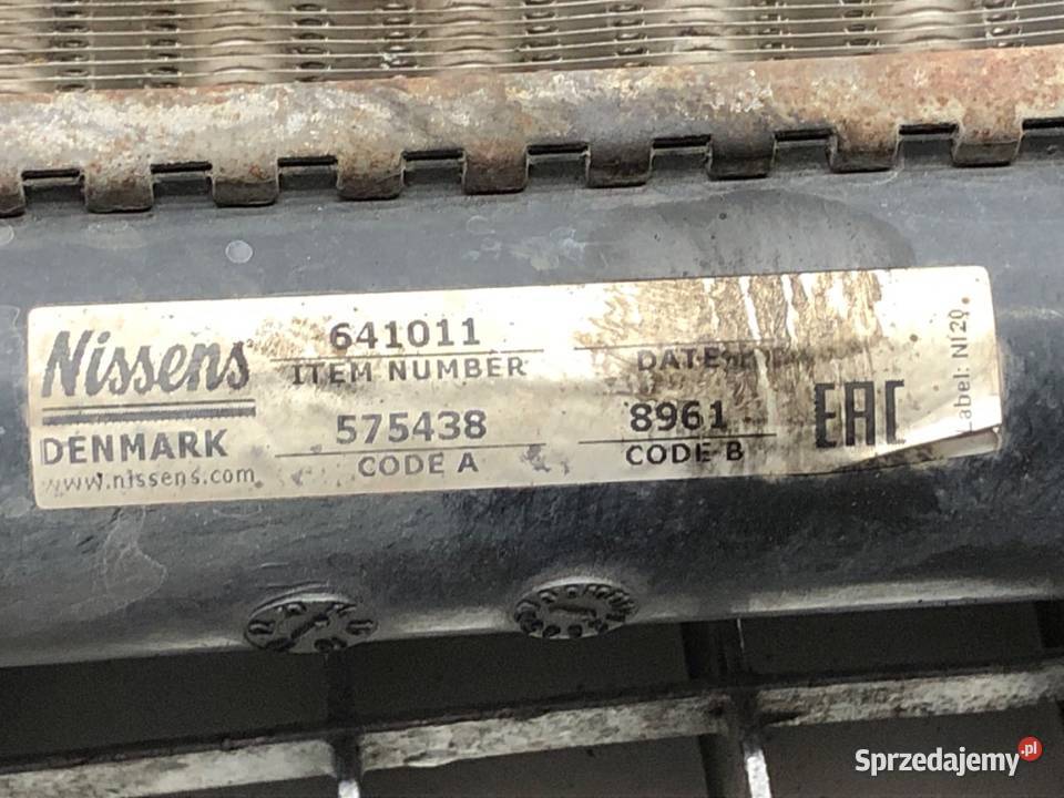 CHŁODNICA WODY SEAT TOLEDO II 14 75 9806