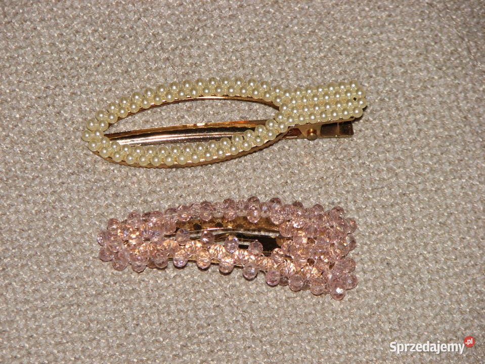 Cudne spineczki perełki koraliki nowe Akcesoria do włosów dolnośląskie Wrocław
