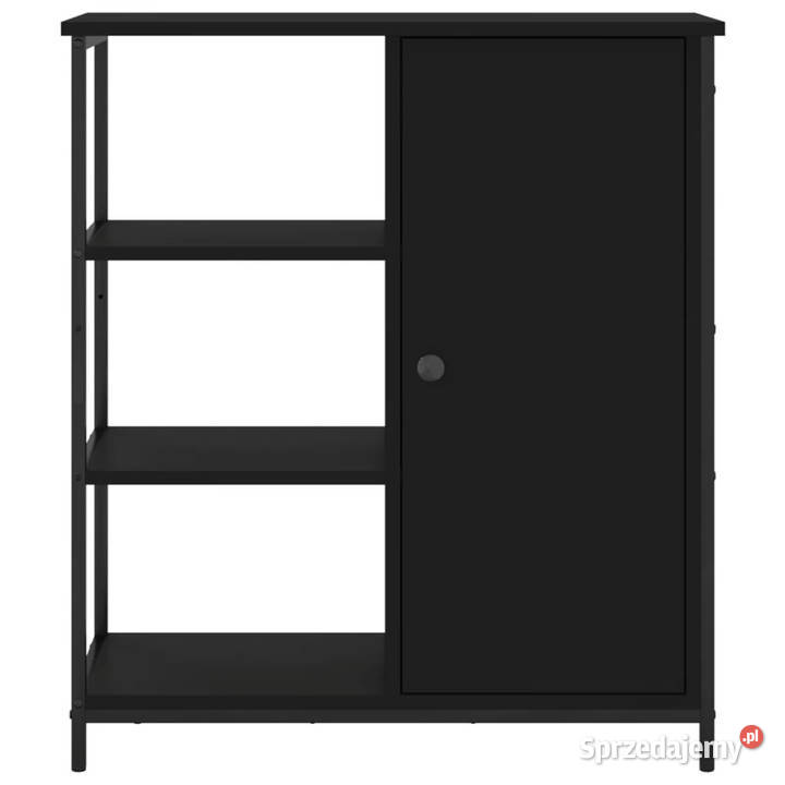 Szafka czarna 70x30x80 materiał drewnopochodny Pozostałe Warszawa