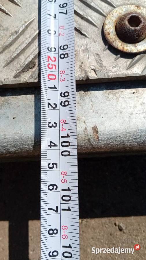 Solidne najazdy aluminiowe 250cmx35 Gliwice