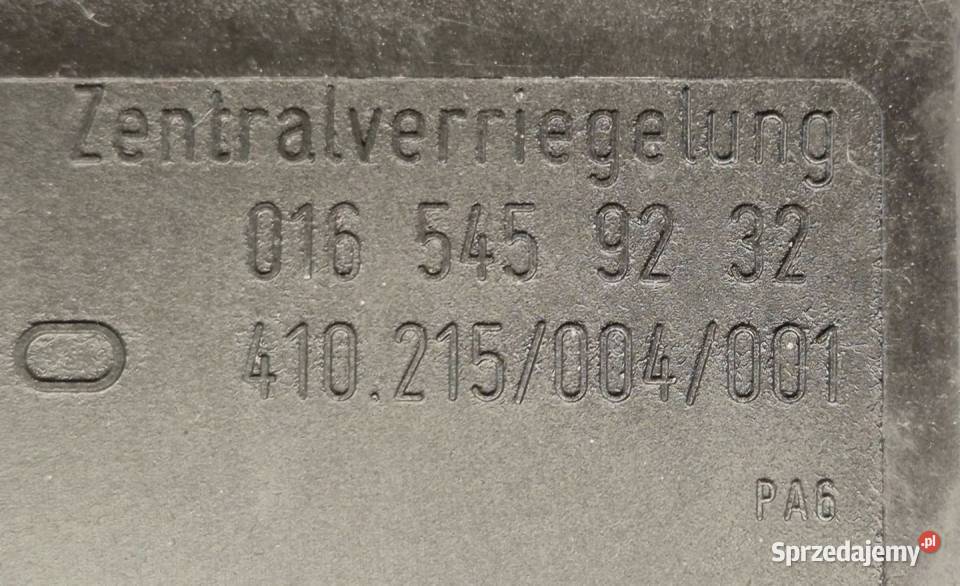 MODUŁ ZAMKA CENTRALNEGO VITO W638 W 638 Działoszyce