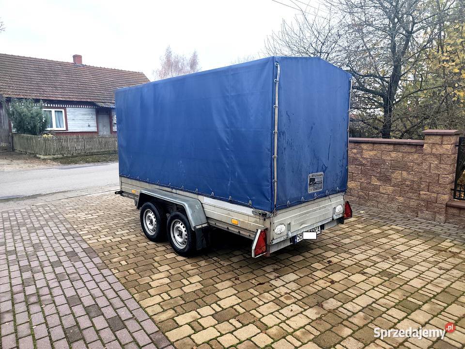 Przyczepa RYDWAN Dwuosiowa DMC 750 320 x 150 Wodzisław