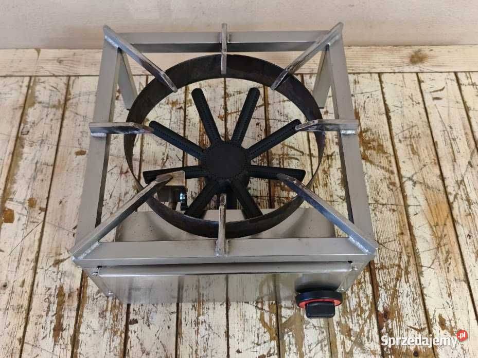 TaboretPalnik gazowy WOK 9 kW gaz ziemny 40x40 Góra