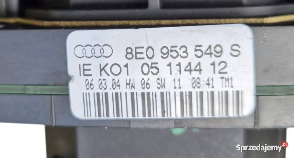 PRZEŁĄCZNIK ZESPOLONY AUDI A4 B6 B7 KOMBI AVANT Działoszyce