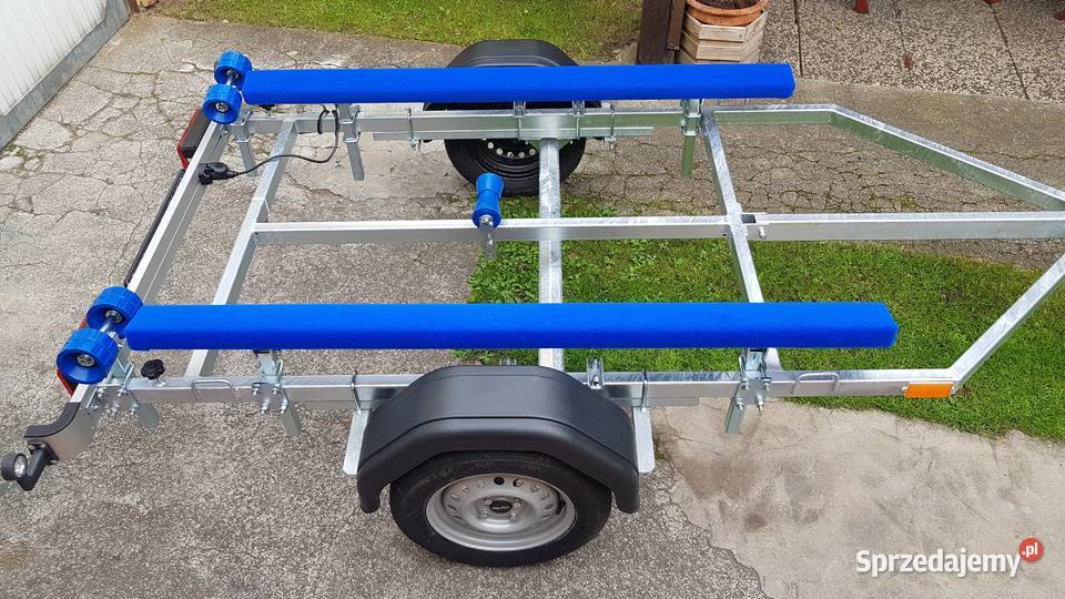 Przyczepa podłodziowa Firmowa 2025Ponton Skuter Plewiska sprzedam