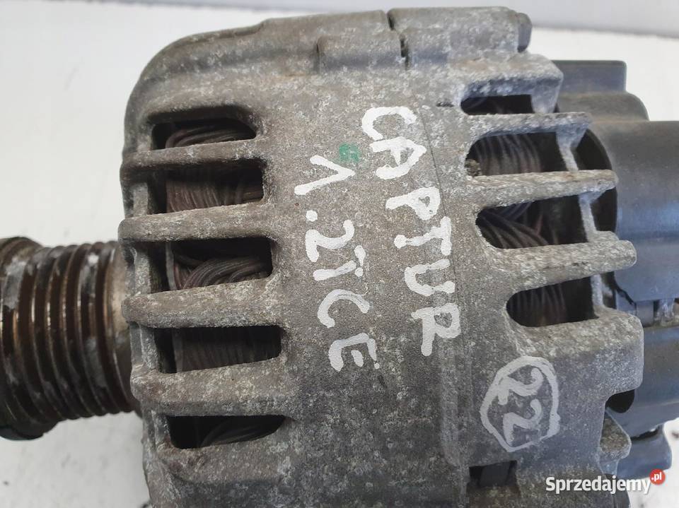Renault Clio IV 09 TCe ALTERNATOR valeo Układ elektryczny silnika lubelskie Janów