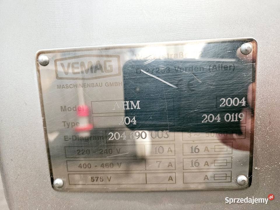 PorcjomatMaszyna do porcjowania z odwieszarką