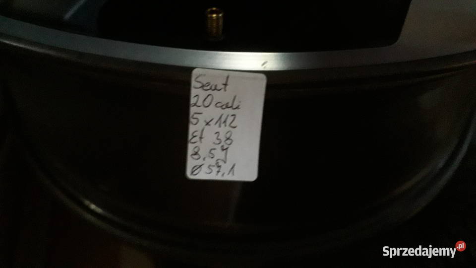 Felga Seat Tarraco 20 5x112 et38 85J Szczukowskie Górki