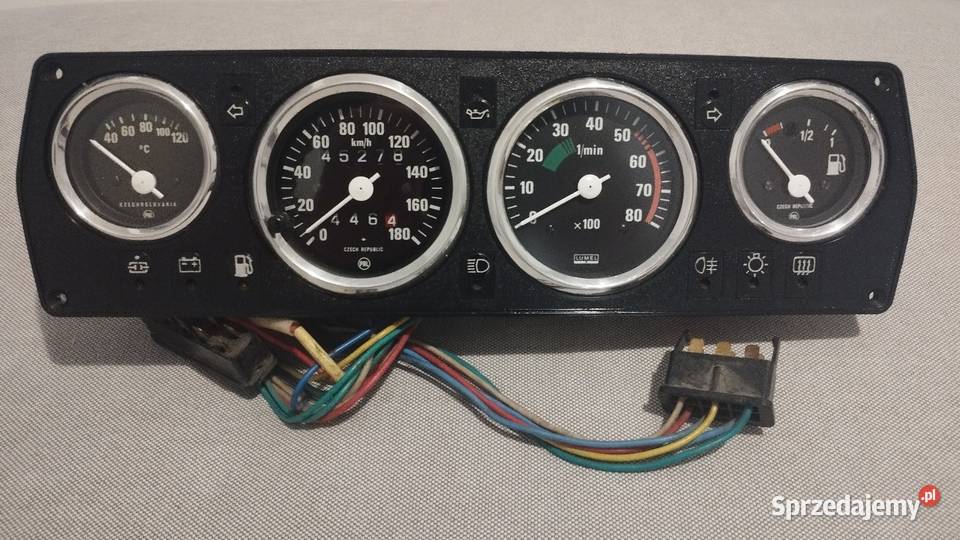 ZEGARY LICZNIK SKODA 136 RAPID 130 GARDE 120 GLS