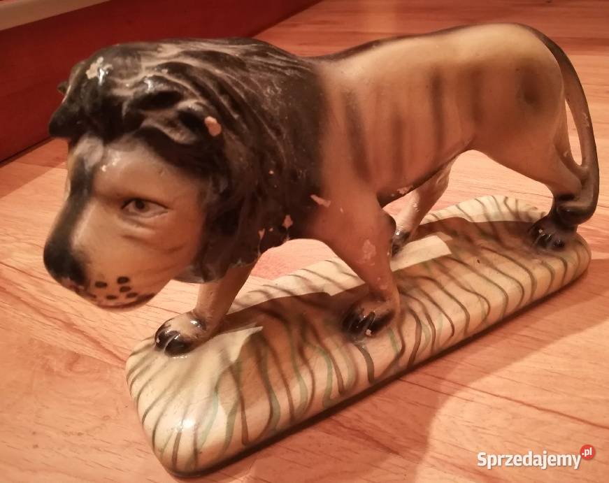 figurka Lew gips Syców sprzedam