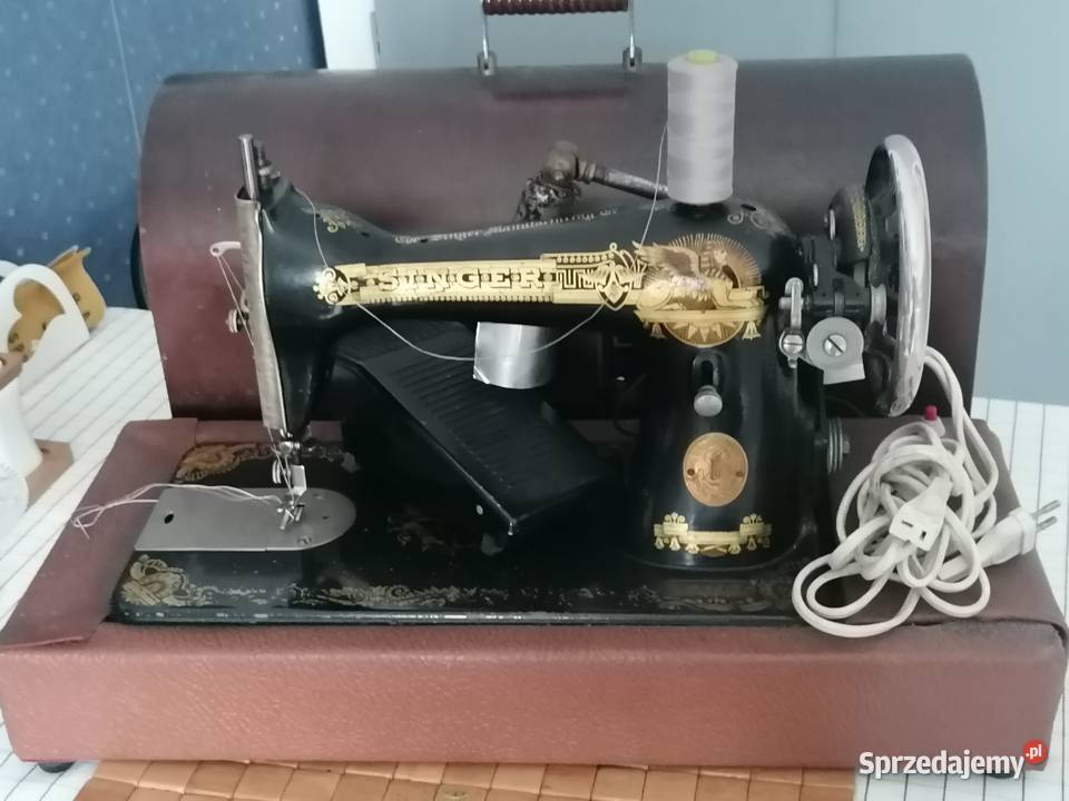Zabytkowa maszyna do szycia Singer przerobiona Kraków