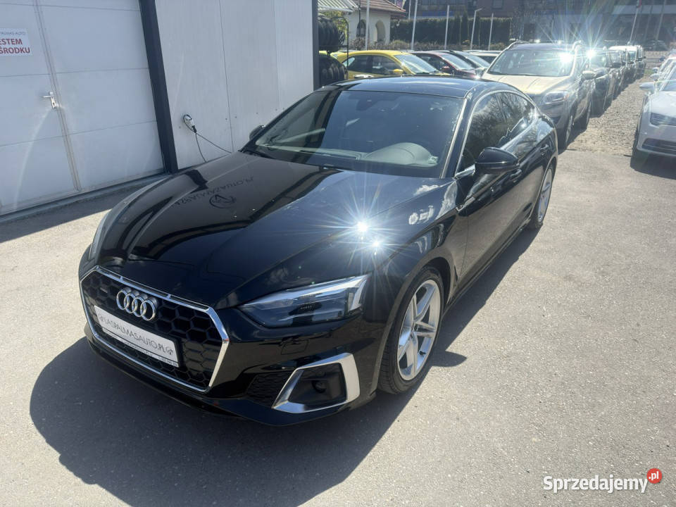 Audi A5 Sportback RatyZamiana Gwarancja 45 TFSI wielofunkcyjna kierownica A5 Gdów