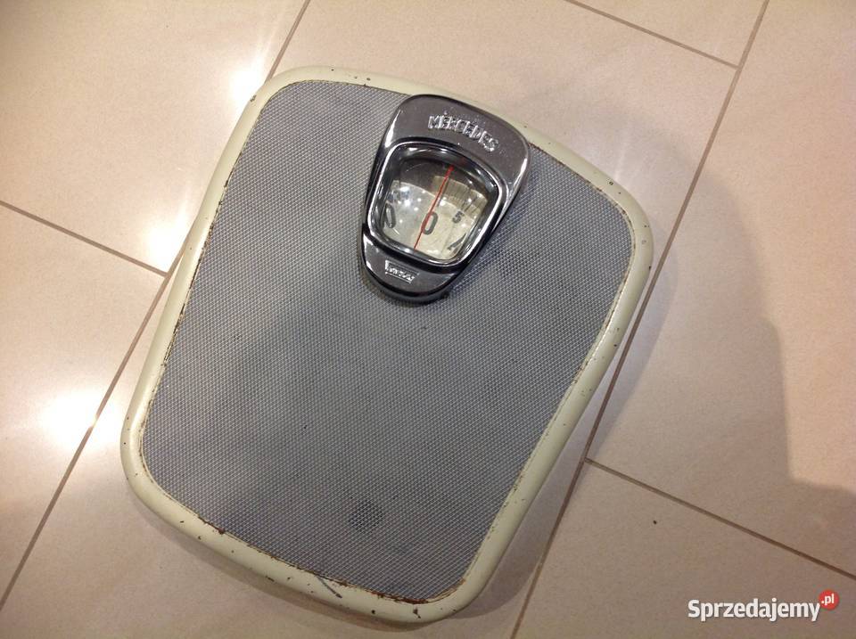 Stara Waga Łazienkowa Metalowa MERCEDES Nowa Sól sprzedam