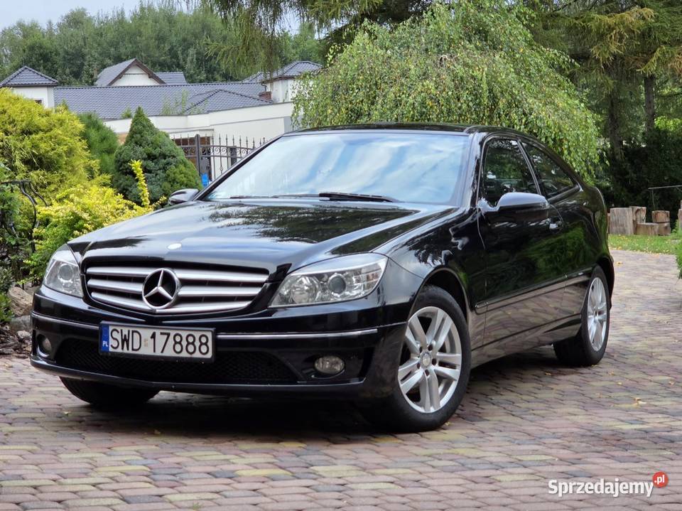 Mercedes clc 180 kompresor welurowa tapicerka