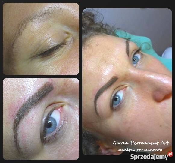 MAKIJAŻ PERMANENTNY MICROBLADING profesjonalnie Pielęgnacja, uroda, zdrowie Warszawa