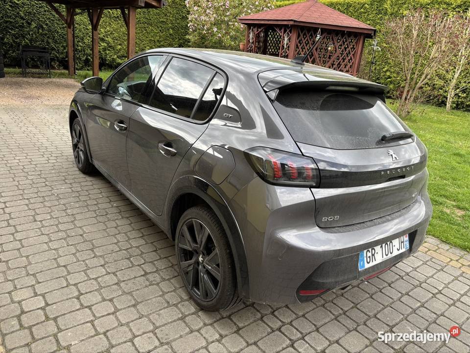 Peugeot 208 II TURBO GT 2023 21000 sprowadzony Kunice