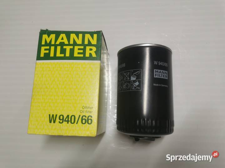 Filtr oleju MANN FILTER W94066 Audi Seat Skoda Oleju Bytom Odrzański sprzedam
