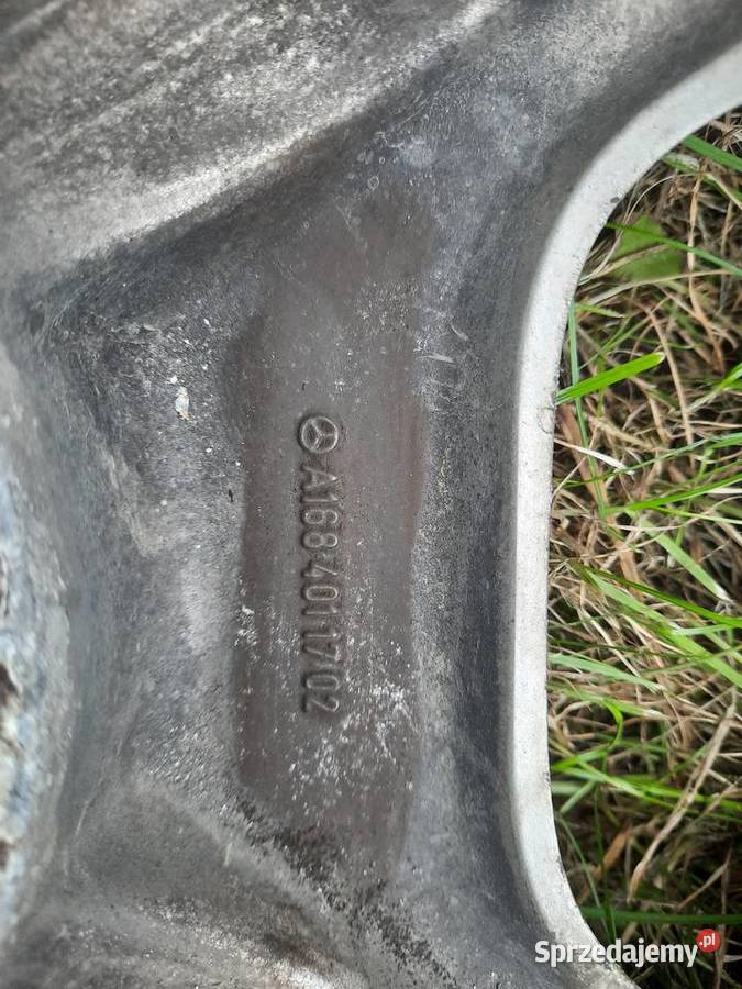 Felgi aluminiowe 5x112 z opony Mercedes A C E łódzkie Sieradz