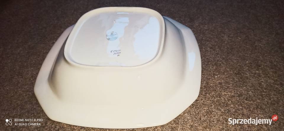 Serwis obiadowy Hutschenrouther Fiołki na białej Porcelana i szkło Gdańsk