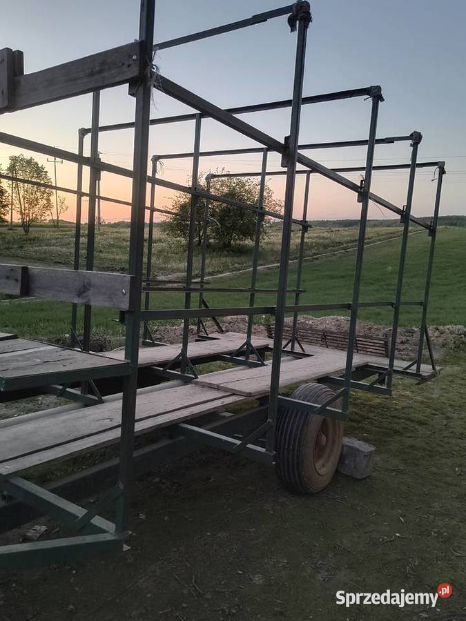 Przyczepa do tytoniuszpile szuszarnia nieuszkodzony Majdan Łuczycki