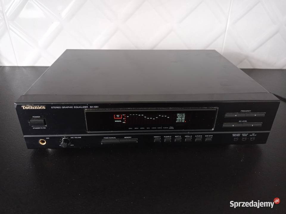 Technics SHE51 equalizer korektor graficzny Turek