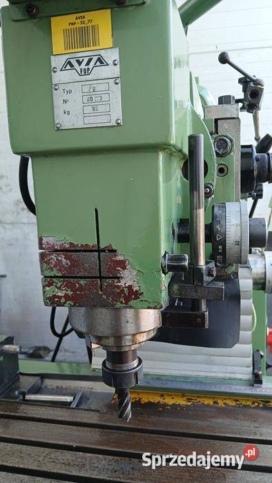 Frezarka uniwersalna AVIA FNF 32 3200000 Netto Krobia sprzedam