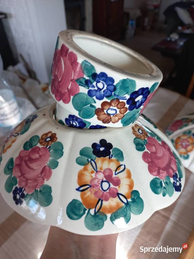 Lampa wisząca fajans Włocławek Nowa Brzeźnica