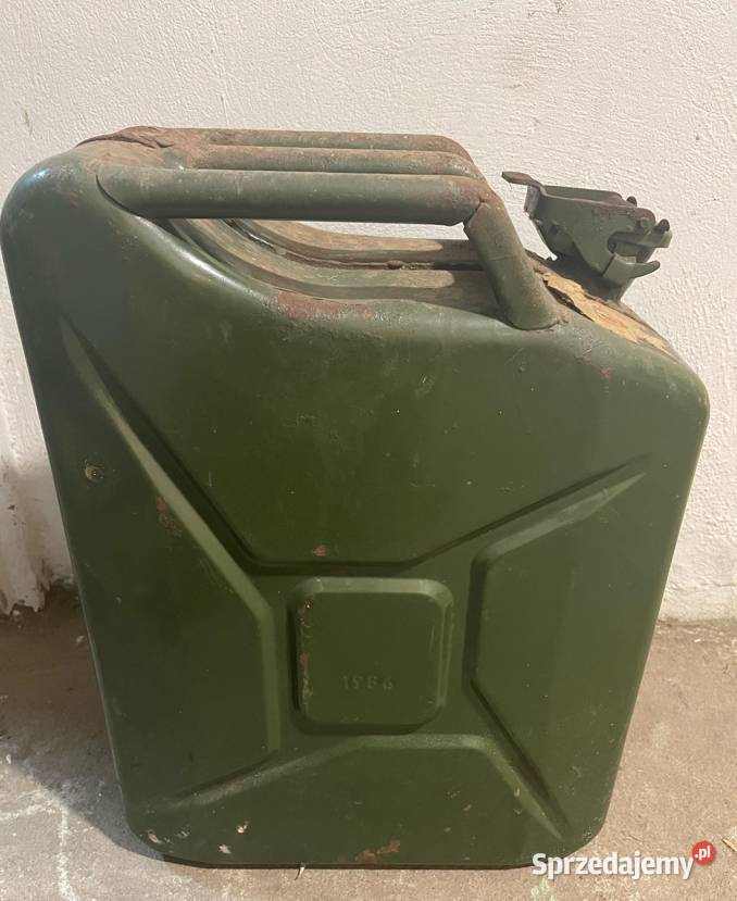 Zabytkowy kanister zbiornik na paliwo 20L H małopolskie sprzedam