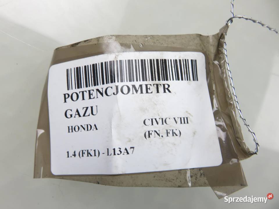 POTENCJOMETR GAZU HONDA CIVIC VIII 14 L13A7