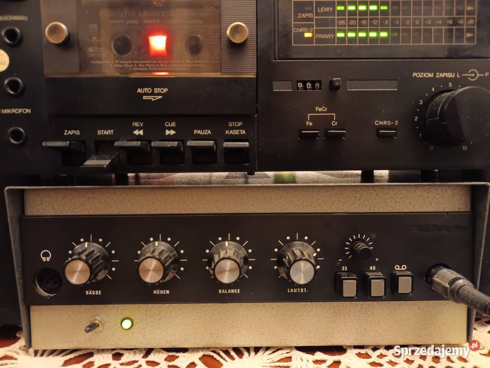 Wzmacniacz Bez Nazwy sprawny stereo obudowa Tychy