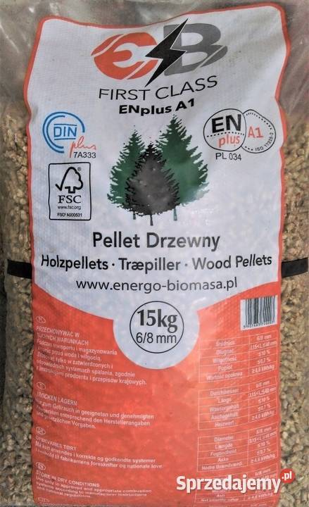 Pellet drzewny EB 6mm A1 ikea drewexim premium sylva fabich