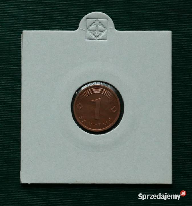 ŁOTWA 1 santim 2008r Gliwice
